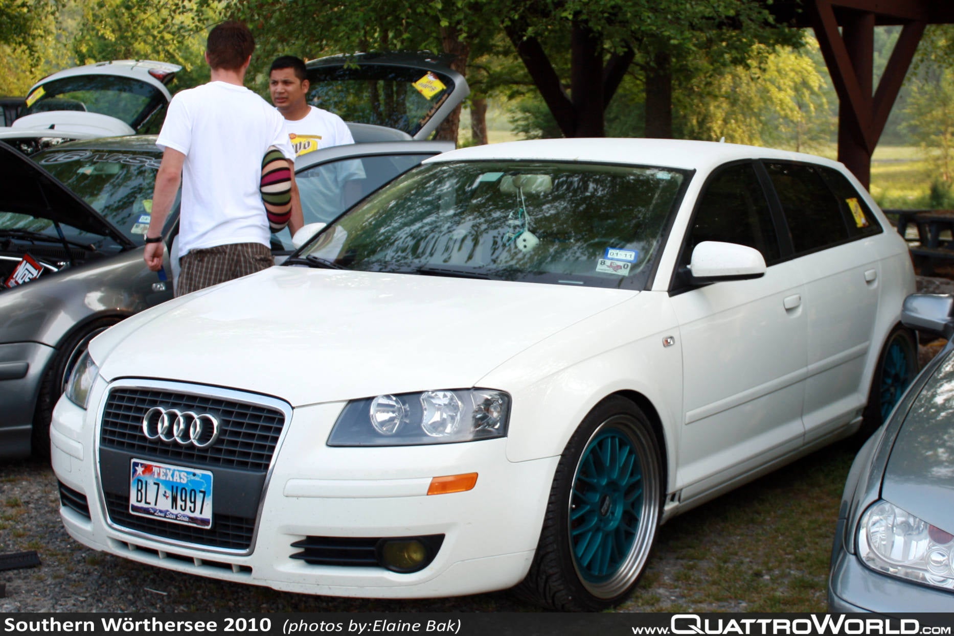 Audi In White