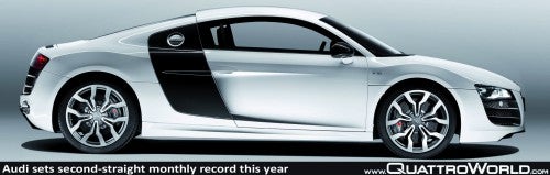 Audi R8 5.2 FSI quattro/Standaufnahme