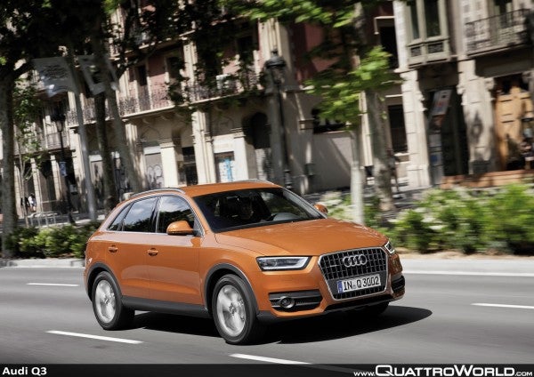 Audi Q3 quattro /Fahraufnahme