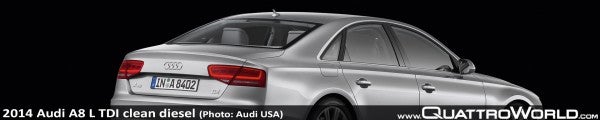 Audi A8 4.2 TDI quattro/Standaufnahme