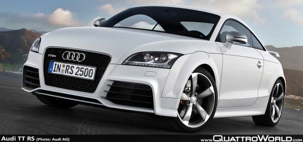 Audi TT RS Coup /Standaufnahme