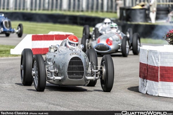 Audi mit echten Siegertypen auf der Techno Classica