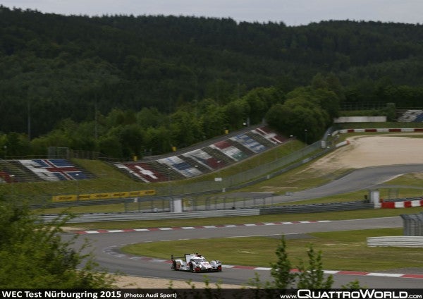 Audi R18 e-tron quattro #9 (Audi Sport Team Joest), Lucas di Grassi, Loïc Duval, André Lotterer, Benoît Tréluyer
