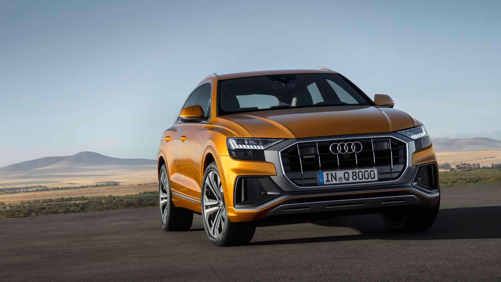 2019 Audi Q8 Debuts With 48V Mild Hybrid V6 All Wheel Steering