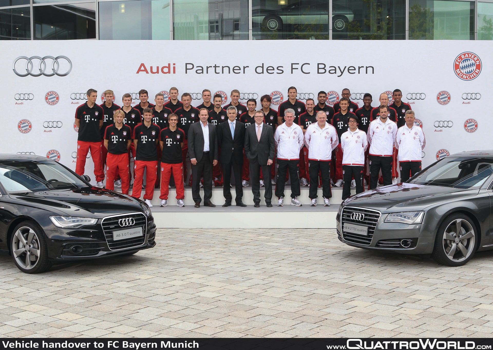 FC Bayern receives new company cars – Audi sells players' previous cars