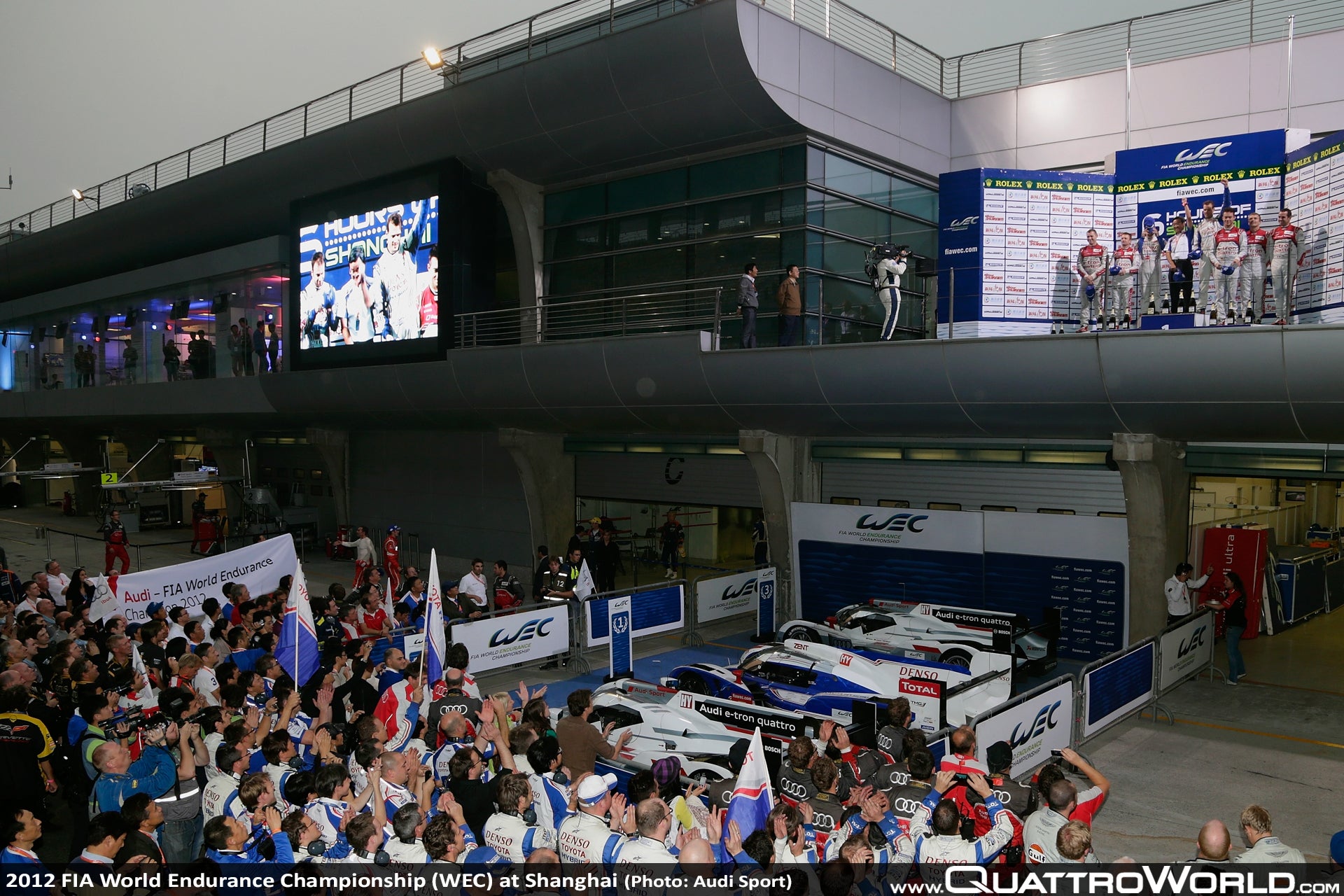 Audi provides 2012 WEC World Champions - QuattroWorld