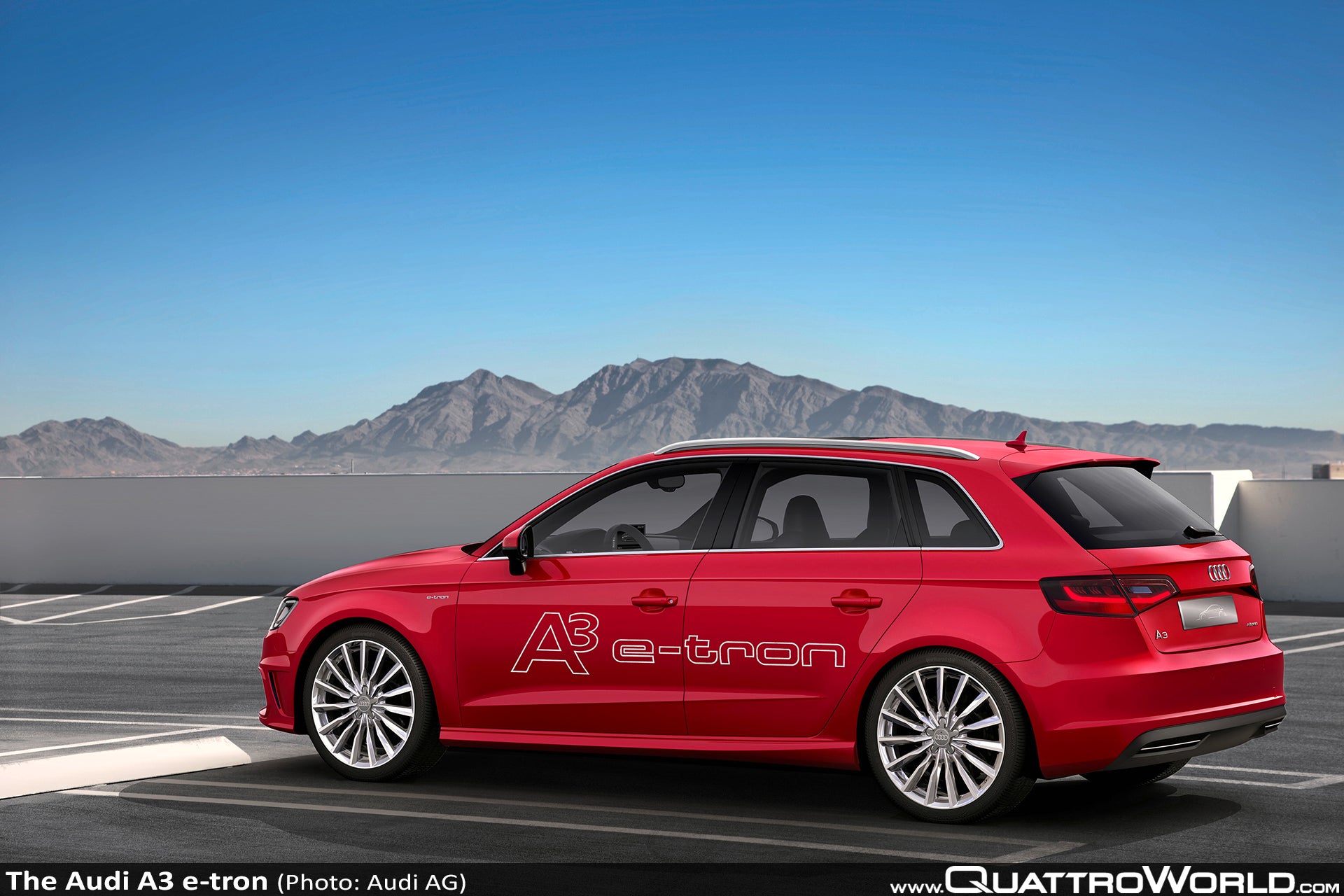 The Audi A3 etron QuattroWorld