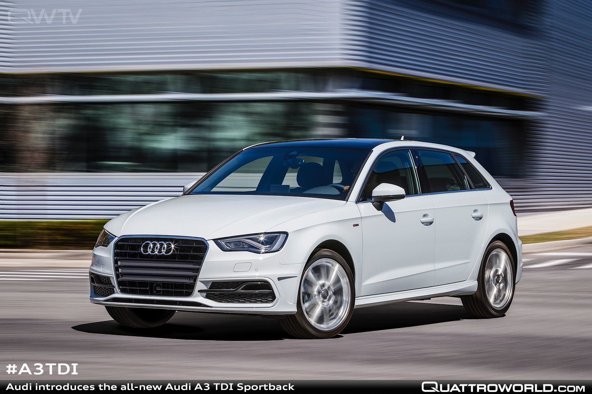 Audi Usa Introduces The All New A3 Tdi Sportback Quattroworld 3 F9r1505 Flat
